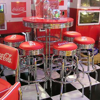 COCA-COLA BRAND コカコーラブランド ハイテーブル 「Coke HI-Table 