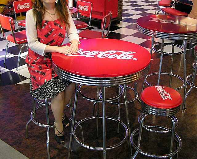 COCA-COLA BRAND コカコーラブランド ハイテーブル 「Coke HI-Table 