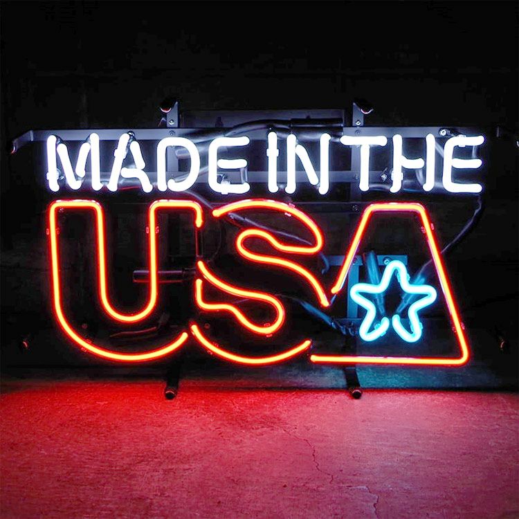 アメリカンネオンサイン MADE IN THE USA インテリア照明 ネオン管 ガレージング アメリカ雑貨 アメリカン雑貨 | アメリカン雑貨COLOUR  カラー