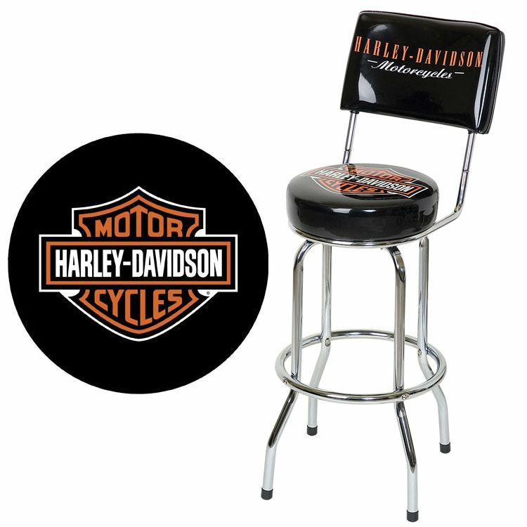 ハーレーダビッドソン　リピート　バースツール　椅子　ハーレー　非売品箱サイズ