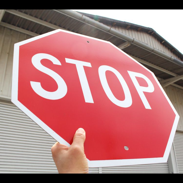 STOP ストップ ロードサイン 大型看板 標識 ガレージ アメリカン雑貨-