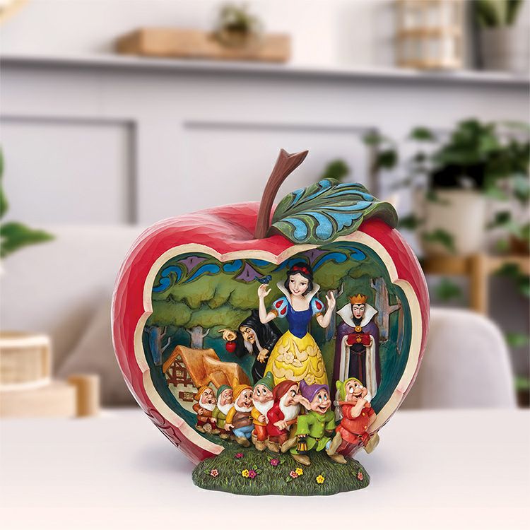 ディズニー 白雪姫 アップル シーン フィギュア 高さ20.3cm 置物 