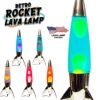ランプ RETRO ROCKET LAVA LAMP レトロ ロケット ラバランプ 高さ44.5