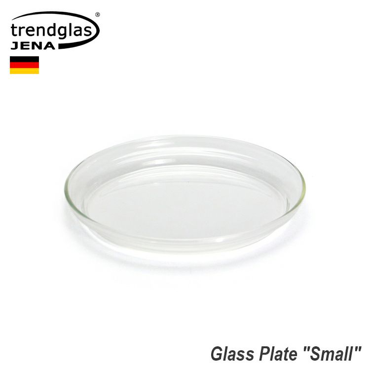皿 Trendglas-Jena GLASS Plate S トレンドグラスイエナ グラスプレート S