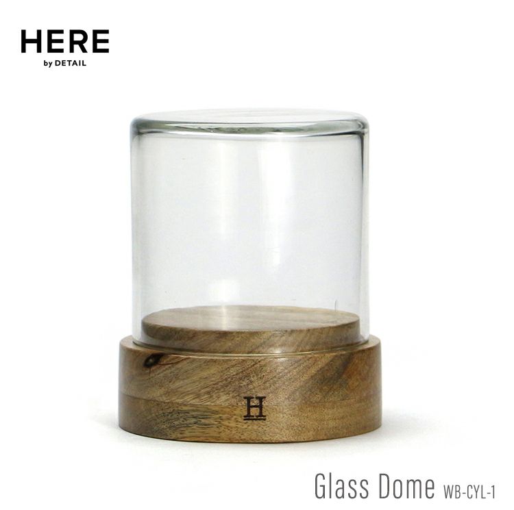 ガラスケース ガラスドーム シリンダー1 ディスプレイケース 直径12 